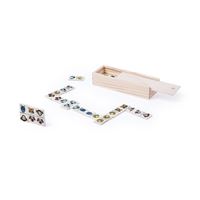 DOMINO CON TESSERE IN LEGNO